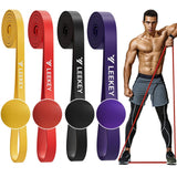 LEEKEY Resistance Bands, Exercise Bands Pull Up Assist Bands - Workout Bands Set - Mobility Band Powerlifting Bands for Men and Women Fitness Training, Physical Therapy,Home Workouts