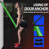 LEEKEY Resistance Bands, Exercise Bands Pull Up Assist Bands - Workout Bands Set - Mobility Band Powerlifting Bands for Men and Women Fitness Training, Physical Therapy,Home Workouts