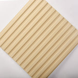 Art3d Slat Wall Panel, 3D Fluted Textured Panel 12-Tile 19.7 x 19.7in. - Black