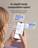 RENPHO Body Fat Scale, Smart Scale for Body Weight, BMI Digital Bathroom Weight Scale, Body Measurements with Smartphone App sync with Bluetooth, 400 lbs - Black, Elis 1 | BMI Digital Bathroom Weight Scale, Body Measurements with Smartphone App sync with