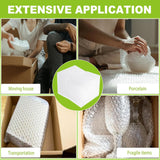50 Pcs Bubble Pouch Wraps, 8''x10'' Clear Bubble Out Bags for Packing, Double Walled Cushioning Bags for Shipping, Storage and Moving(Not Self-Seal) | Double-Walled Protection for Safe Packing & Shipping,Clear,Lightweight Durable Cushioning. Ideal for Sto