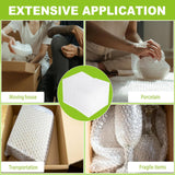 50 Pcs Bubble Pouch Wraps, 8''x10'' Clear Bubble Out Bags for Packing, Double Walled Cushioning Bags for Shipping, Storage and Moving(Not Self-Seal) | Double-Walled Protection for Safe Packing & Shipping,Clear,Lightweight Durable Cushioning. Ideal for Sto