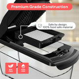 Fullstar Pro Original - Vegetable Chopper, Cutter & Spiralizer - 4 Blades | Onion, Salad & Veggie Dicer - Fast Food Prep Kitchen Gadgets & Cooking Gifts (4-in-1, White)