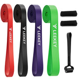 LEEKEY Resistance Bands, Exercise Bands Pull Up Assist Bands - Workout Bands Set - Mobility Band Powerlifting Bands for Men and Women Fitness Training, Physical Therapy,Home Workouts