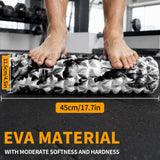 Foam Roller,IIQ Foam Rollers for Back and Legs 6 in 1 Foam Roller Massage Set Includes Muscle Roller Stick, Stretching Strap, Plantar Fasciitis Balls, All in Carry Bag