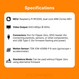 Flipper Zero - Portable Device for Geeks - Fully Open-Source & Customizable - RFID + NFC Reader, Car Audio & Video Remote Control, Infrared Remote and Wireless Signal Explorer Desktop