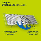 Philips OneBlade 360 Pro, Wet & Dry, Trim, Edge & Shave with the 14 lengths Precision Comb, QP6542/15