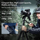 SmallRig FreeBlazer 73" Video Tripod for Vertical/Horizontal Shooting, Monopod Conversion, Rotatable QR Plate, for Camcorder, Mirrorless, DSLR, with Carry Bag, Load up to 11 lbs/5 kg - 4307