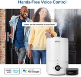 Levoit Humidifiers for Bedroom, Top Fill, Quiet, Knob Control, 360° Nozzle | Cool Mist Air Humidifier for Home, Baby Nursery & Plants, Auto Shut-off for Safety, 25H Lasting, BPA Free