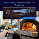 Etekcity Lasergrip 774 Infrared Thermometer, -58°F to 842°F (-50℃～450℃) | Instant Read Laser Temperature Gun, Non-Contact Electric Laser IR Temp Gauge, Home Repairs, Handmaking, Surface Measuring