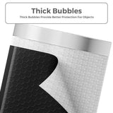 Metronic White Bubble Mailers 6x10 Inch 100 PC Self-Seal Bubble Mailer | Usable Size 6x9" Thick Padded Envelopes Cushion Mailing Padded Envelope Waterproof Shipping Bags for Makeup Jewelry, Supplies