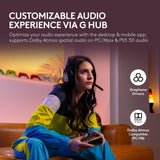 Logitech G Astro A50 Multi-Platform Wireless Gaming Headset - Black | For PS5, Xbox, PC, Switch - PLAYSYNC Audio Switcher, <16 bit/48kHz (Console), <24 bit/48 kHz (PC), <24hr Battery, 2.4GHz & BT