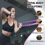 LEEKEY Resistance Bands, Exercise Bands Pull Up Assist Bands - Workout Bands Set - Mobility Band Powerlifting Bands for Men and Women Fitness Training, Physical Therapy,Home Workouts