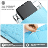 Metronic White Bubble Mailers 6x10 Inch 100 PC Self-Seal Bubble Mailer | Usable Size 6x9" Thick Padded Envelopes Cushion Mailing Padded Envelope Waterproof Shipping Bags for Makeup Jewelry, Supplies