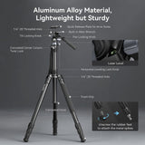 SmallRig FreeBlazer 73" Video Tripod for Vertical/Horizontal Shooting, Monopod Conversion, Rotatable QR Plate, for Camcorder, Mirrorless, DSLR, with Carry Bag, Load up to 11 lbs/5 kg - 4307