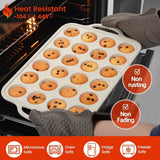 Silicone Muffin Pan, with Metal Reinforced Frame 2.8 Inch Regular Size Silicone Cupcake Pan Nonstick 12 Cups for Baking Homemade Muffins, Cupcakes, Egg Bites 2 Pack Dishwasher Safe BPA Free