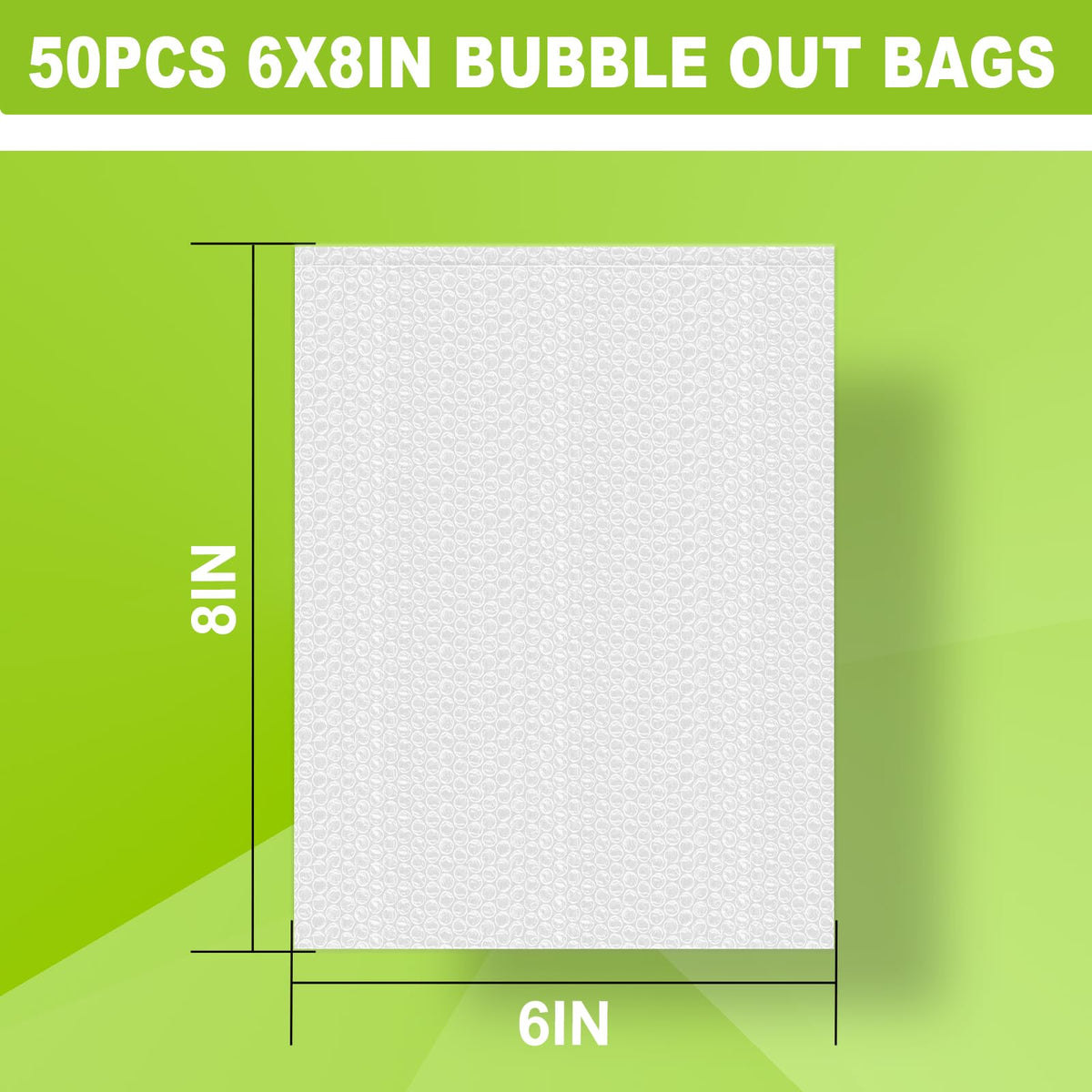 50 Pcs Bubble Pouch Wraps, 8''x10'' Clear Bubble Out Bags for Packing, Double Walled Cushioning Bags for Shipping, Storage and Moving(Not Self-Seal) | Double-Walled Protection for Safe Packing & Shipping,Clear,Lightweight Durable Cushioning. Ideal for Sto – view 9