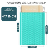 Metronic White Bubble Mailers 6x10 Inch 100 PC Self-Seal Bubble Mailer | Usable Size 6x9" Thick Padded Envelopes Cushion Mailing Padded Envelope Waterproof Shipping Bags for Makeup Jewelry, Supplies