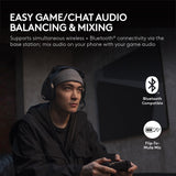 Logitech G Astro A50 Multi-Platform Wireless Gaming Headset - Black | For PS5, Xbox, PC, Switch - PLAYSYNC Audio Switcher, <16 bit/48kHz (Console), <24 bit/48 kHz (PC), <24hr Battery, 2.4GHz & BT