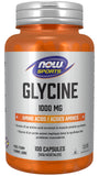 NOW Sports Glycine 1000 mg Vegetable Capsules, 100 Count 🍁 All In One Marketplace Canada