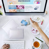 Metronic White Bubble Mailers 6x10 Inch 100 PC Self-Seal Bubble Mailer | Usable Size 6x9" Thick Padded Envelopes Cushion Mailing Padded Envelope Waterproof Shipping Bags for Makeup Jewelry, Supplies