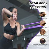 LEEKEY Resistance Bands, Exercise Bands Pull Up Assist Bands - Workout Bands Set - Mobility Band Powerlifting Bands for Men and Women Fitness Training, Physical Therapy,Home Workouts