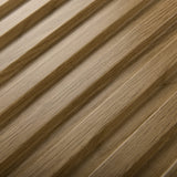 Art3d Slat Wall Panel, 3D Fluted Textured Panel 12-Tile 19.7 x 19.7in. - Black