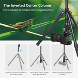 SmallRig FreeBlazer 73" Video Tripod for Vertical/Horizontal Shooting, Monopod Conversion, Rotatable QR Plate, for Camcorder, Mirrorless, DSLR, with Carry Bag, Load up to 11 lbs/5 kg - 4307