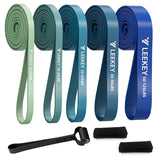 LEEKEY Resistance Bands, Exercise Bands Pull Up Assist Bands - Workout Bands Set - Mobility Band Powerlifting Bands for Men and Women Fitness Training, Physical Therapy,Home Workouts