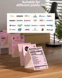 MUNBYN 4x6 Direct Thermal Fanfold Shipping Labels 500 Pics for Address Mailing Postage USPS UPS FedEx Amazon Ebay Shipping Labels, Commercial Grade