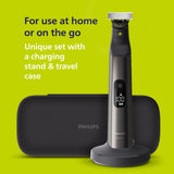 Philips OneBlade 360 Pro, Wet & Dry, Trim, Edge & Shave with the 14 lengths Precision Comb, QP6542/15
