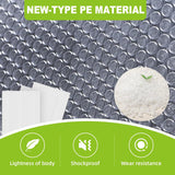 50 Pcs Bubble Pouch Wraps, 8''x10'' Clear Bubble Out Bags for Packing, Double Walled Cushioning Bags for Shipping, Storage and Moving(Not Self-Seal) | Double-Walled Protection for Safe Packing & Shipping,Clear,Lightweight Durable Cushioning. Ideal for Sto
