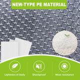 50 Pcs Bubble Pouch Wraps, 8''x10'' Clear Bubble Out Bags for Packing, Double Walled Cushioning Bags for Shipping, Storage and Moving(Not Self-Seal) | Double-Walled Protection for Safe Packing & Shipping,Clear,Lightweight Durable Cushioning. Ideal for Sto