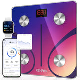 RENPHO Body Fat Scale, Smart Scale for Body Weight, BMI Digital Bathroom Weight Scale, Body Measurements with Smartphone App sync with Bluetooth, 400 lbs - Black, Elis 1 | BMI Digital Bathroom Weight Scale, Body Measurements with Smartphone App sync with