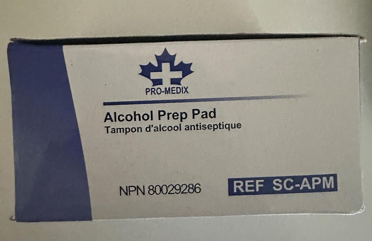 Pro-Medix Alcohol Prep Pad by STEVENS | Sterile Wipes | Medium Size | 2-Ply Cotton 70% Isopropyl Individually Wrapped (400 Pads) – view 4