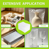 50 Pcs Bubble Pouch Wraps, 8''x10'' Clear Bubble Out Bags for Packing, Double Walled Cushioning Bags for Shipping, Storage and Moving(Not Self-Seal) | Double-Walled Protection for Safe Packing & Shipping,Clear,Lightweight Durable Cushioning. Ideal for Sto