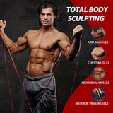 LEEKEY Resistance Bands, Exercise Bands Pull Up Assist Bands - Workout Bands Set - Mobility Band Powerlifting Bands for Men and Women Fitness Training, Physical Therapy,Home Workouts