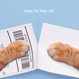 MUNBYN 4x6 Direct Thermal Fanfold Shipping Labels 500 Pics for Address Mailing Postage USPS UPS FedEx Amazon Ebay Shipping Labels, Commercial Grade
