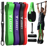 LEEKEY Resistance Bands, Exercise Bands Pull Up Assist Bands - Workout Bands Set - Mobility Band Powerlifting Bands for Men and Women Fitness Training, Physical Therapy,Home Workouts