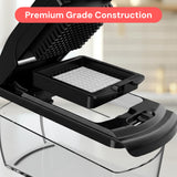 Fullstar Pro Original - Vegetable Chopper, Cutter & Spiralizer - 4 Blades | Onion, Salad & Veggie Dicer - Fast Food Prep Kitchen Gadgets & Cooking Gifts (4-in-1, White)