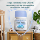 Levoit Humidifiers for Bedroom, Top Fill, Quiet, Knob Control, 360° Nozzle | Cool Mist Air Humidifier for Home, Baby Nursery & Plants, Auto Shut-off for Safety, 25H Lasting, BPA Free