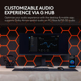 Logitech G Astro A50 Multi-Platform Wireless Gaming Headset - Black | For PS5, Xbox, PC, Switch - PLAYSYNC Audio Switcher, <16 bit/48kHz (Console), <24 bit/48 kHz (PC), <24hr Battery, 2.4GHz & BT