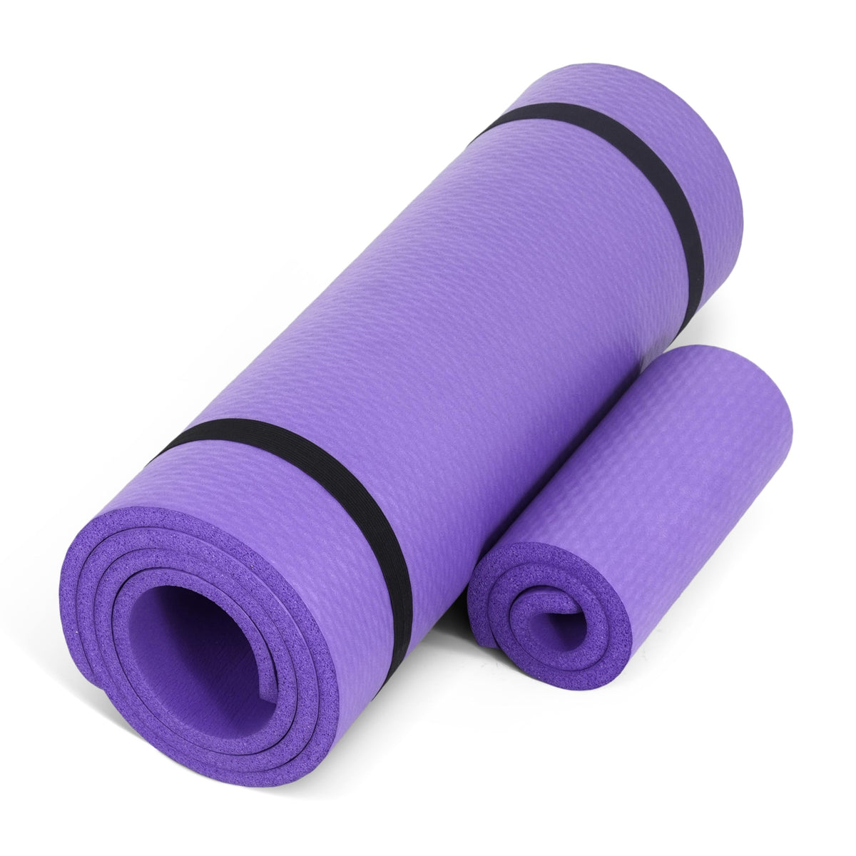 CAP Barbell 1/2-Inch High Density Exercise Yoga Mat with Strap | Multiple Options – view 5