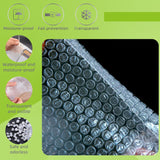 50 Pcs Bubble Pouch Wraps, 8''x10'' Clear Bubble Out Bags for Packing, Double Walled Cushioning Bags for Shipping, Storage and Moving(Not Self-Seal) | Double-Walled Protection for Safe Packing & Shipping,Clear,Lightweight Durable Cushioning. Ideal for Sto