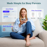 Levoit Humidifiers for Bedroom, Top Fill, Quiet, Knob Control, 360° Nozzle | Cool Mist Air Humidifier for Home, Baby Nursery & Plants, Auto Shut-off for Safety, 25H Lasting, BPA Free