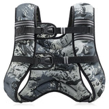 ZELUS Weighted Vest, 6lb/8lb/12lb/16lb/20lb/25lb/30lb Weight Vest with Reflective Stripe for Workout, Strength Training, Running, Fitness, Muscle Building, Weight Loss, Weightlifting