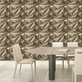 Art3dwallpanels PVC 3D Wall Panel Diamond for Interior Wall Décor in Black, 19.7" x 19.7" Wall Decor PVC Panel, 3D Textured Wall Panels, Pack of 12 Tiles