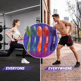 LEEKEY Resistance Bands, Exercise Bands Pull Up Assist Bands - Workout Bands Set - Mobility Band Powerlifting Bands for Men and Women Fitness Training, Physical Therapy,Home Workouts