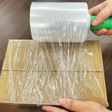 CHUANGSEED 4-Pack Industrial Mini Clear Stretch Wrap Film 80 Gauge 5.1" 1000ft for Pallet Wrap, Durable Self-Adhering Packing, Moving, Packaging, Heavy Duty Shrink Film