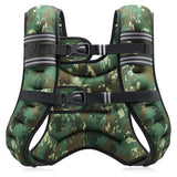ZELUS Weighted Vest, 6lb/8lb/12lb/16lb/20lb/25lb/30lb Weight Vest with Reflective Stripe for Workout, Strength Training, Running, Fitness, Muscle Building, Weight Loss, Weightlifting